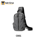 black nylon crossbody cb51