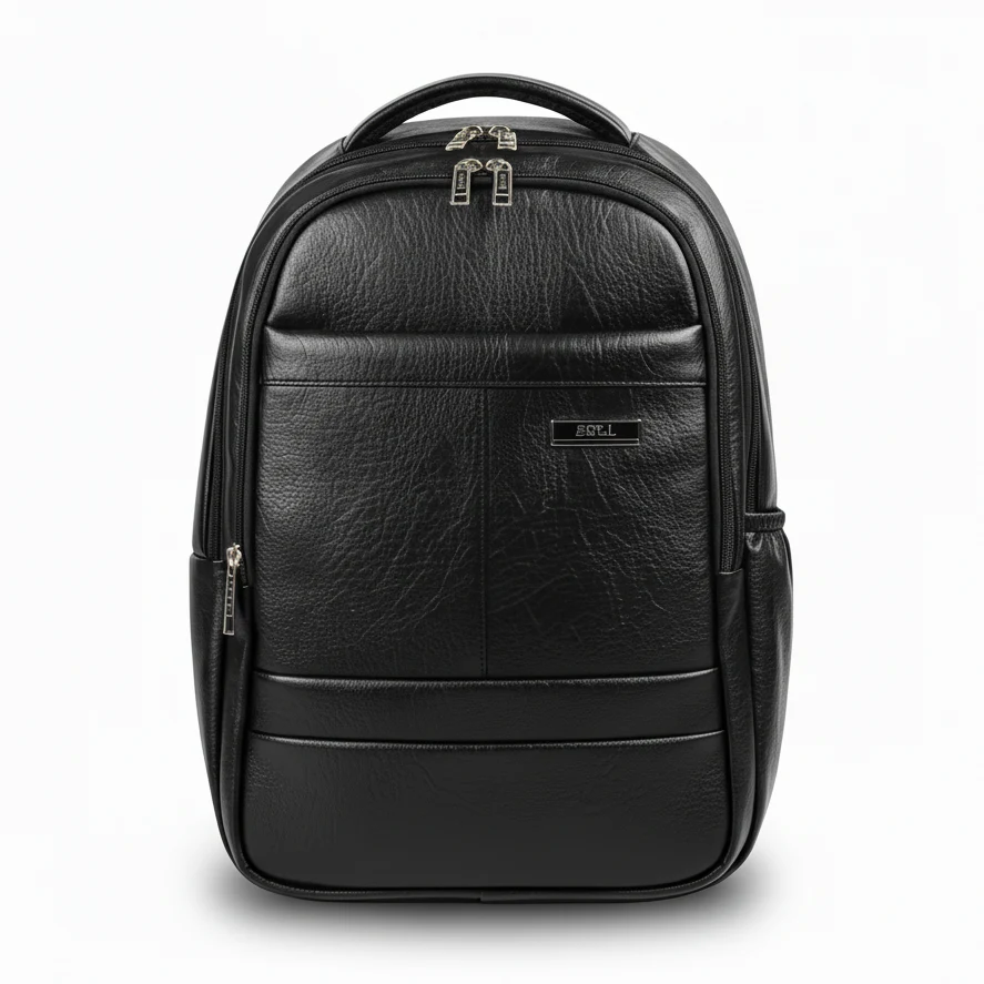 pu reptile texture 15l vegan backpack