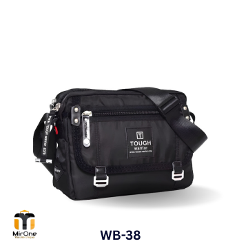 waterproof smooth nylon sling bag