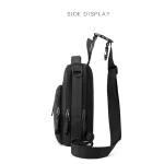 black oxford water resistant crossbody bag