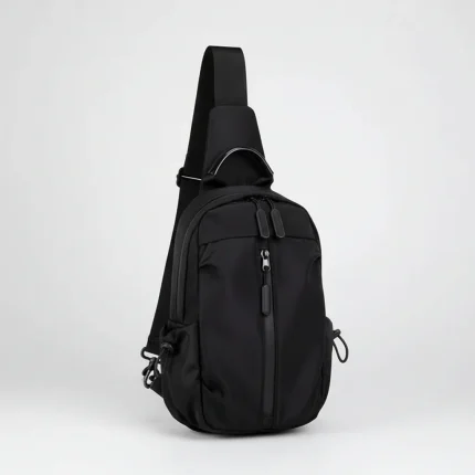 black nylon crossbody cb51