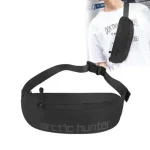 black polyester chest bag bd
