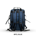 commando blue water resistant backpack