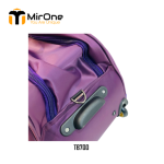 purple durable 20-inch trolley