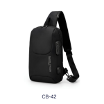 black water resistant cross body