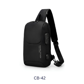 black water resistant cross body
