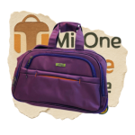 purple durable 20-inch trolley