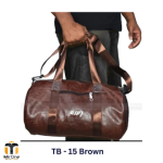 brown 10-14l water-resistant backpack