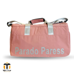 lightweight cotton shoe compartment bag